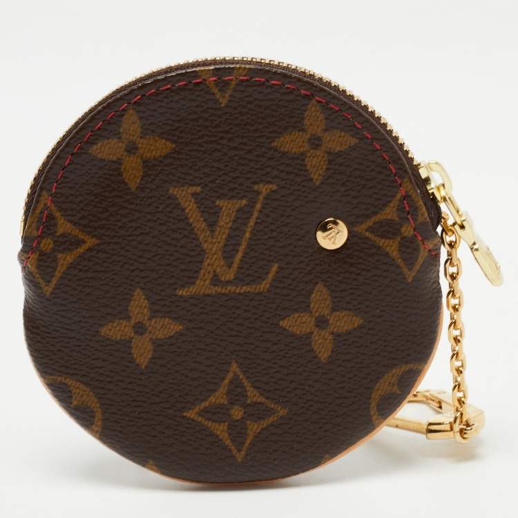 Pre Owned Louis Vuitton Monogram Canvas Cerises Round Coin Purse