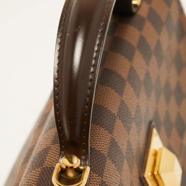Pre Owned Louis Vuitton Damier Ebene Canvas Bergamo MM Bag