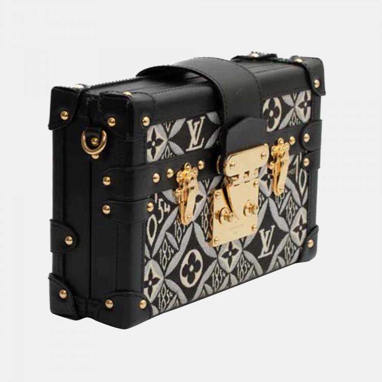 Louis Vuitton Limited Edition Damier Canvas Petite Malle Bag
