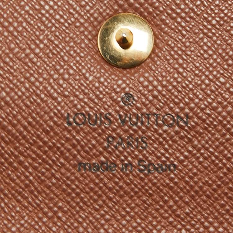 Pre Owned Louis Vuitton Monogram Canvas Alexandra Wallet