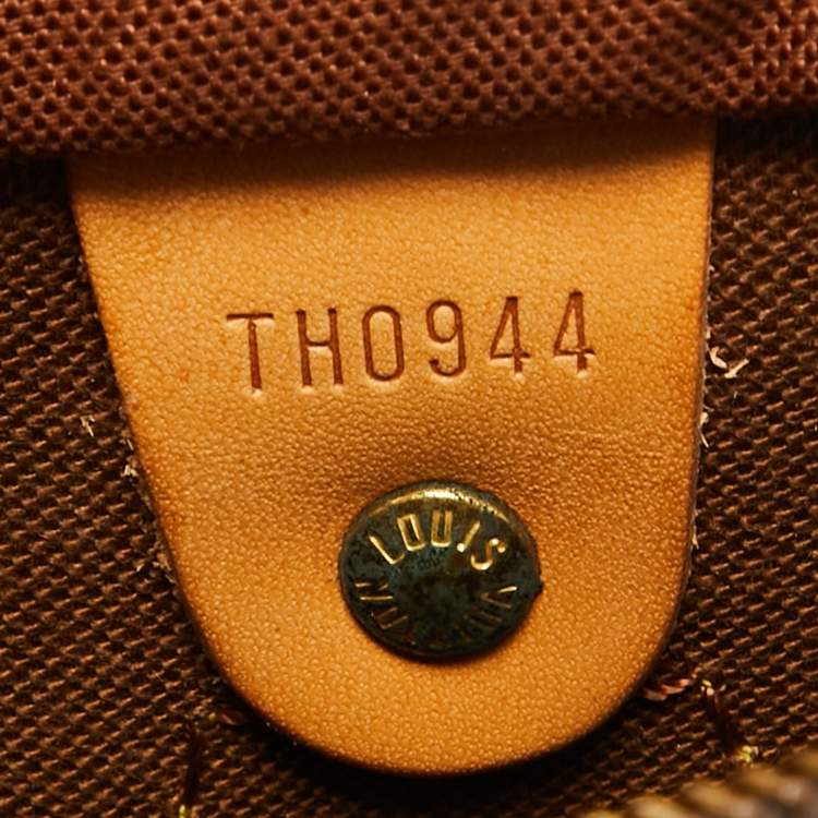 Pre Owned Louis Vuitton Monogram Canvas Speedy 25 Bag