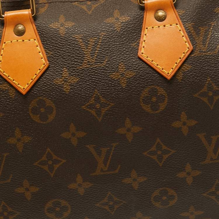 Pre Owned Louis Vuitton Monogram Canvas Speedy 25 Bag