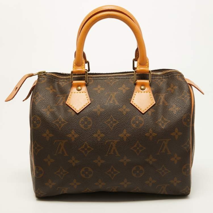Pre Owned Louis Vuitton Monogram Canvas Speedy 25 Bag