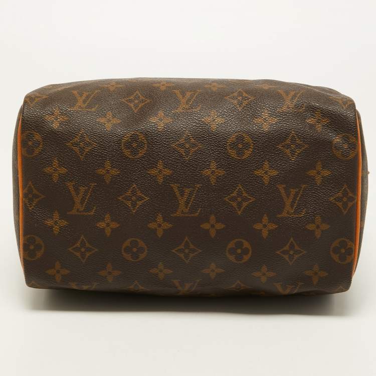 Pre Owned Louis Vuitton Monogram Canvas Speedy 25 Bag