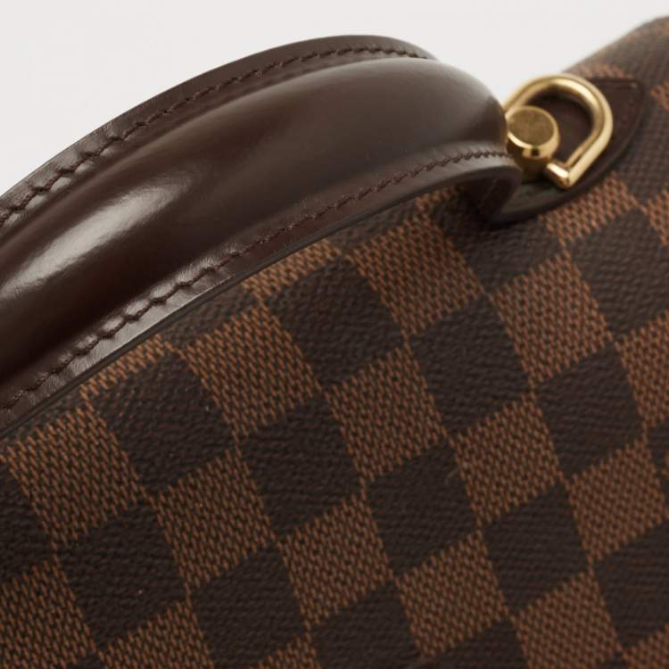 Pre Owned Louis Vuitton Damier Ebene Canvas Bergamo MM Bag
