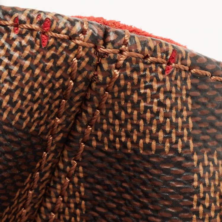 Pre Owned Louis Vuitton Damier Ebene Canvas Bergamo MM Bag
