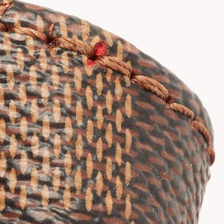 Pre Owned Louis Vuitton Damier Ebene Canvas Bergamo MM Bag