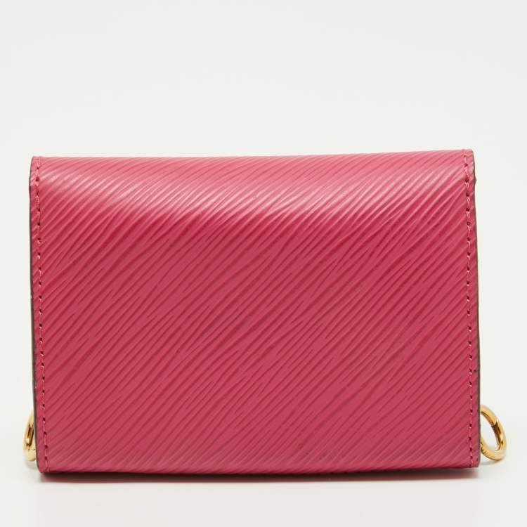 Pre Owned Louis Vuitton Multicolor Epi Leather Twist Compact Wallet