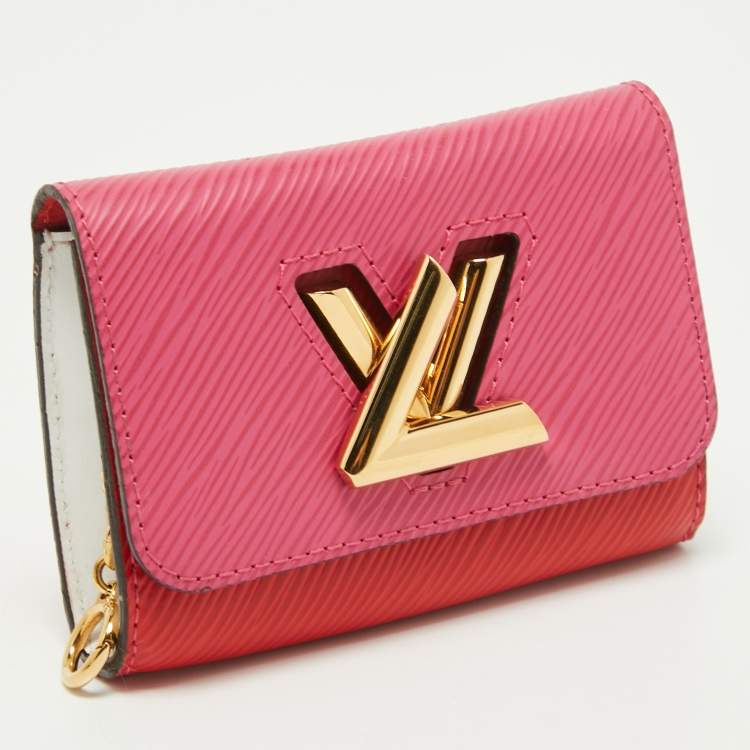 Pre Owned Louis Vuitton Multicolor Epi Leather Twist Compact Wallet