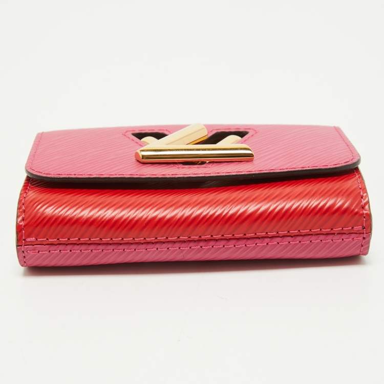 Pre Owned Louis Vuitton Multicolor Epi Leather Twist Compact Wallet
