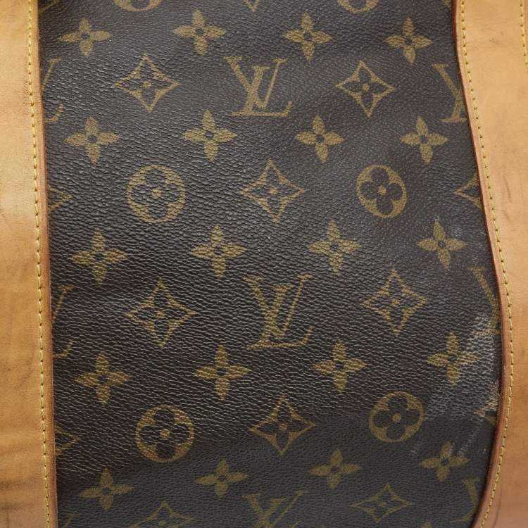 Pre Owned Louis Vuitton Monogram Canvas Carryall Duffel Bag