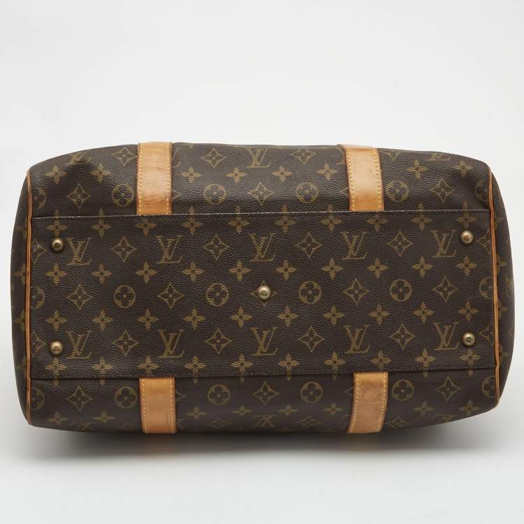 Pre Owned Louis Vuitton Monogram Canvas Carryall Duffel Bag