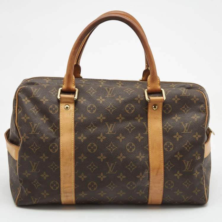 Pre Owned Louis Vuitton Monogram Canvas Carryall Duffel Bag