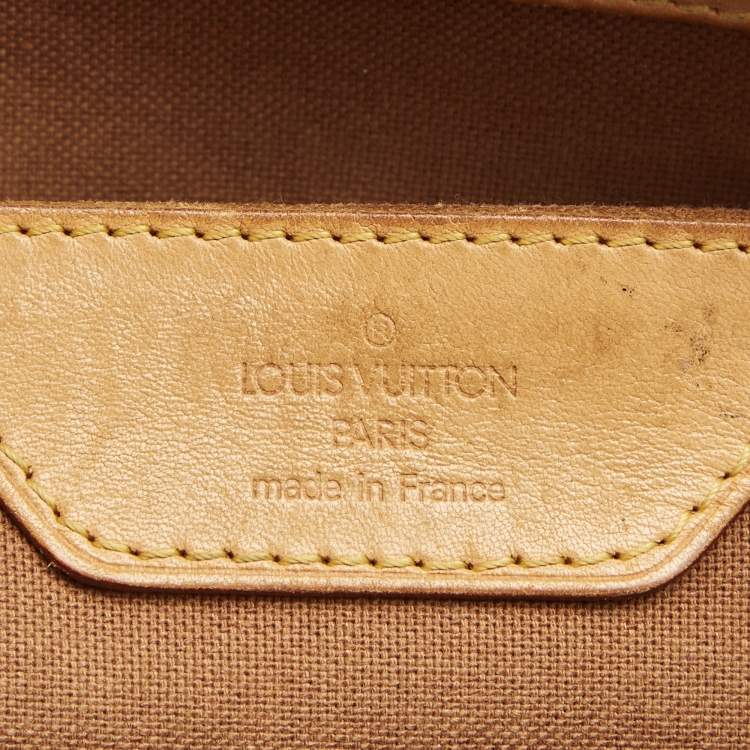 Pre Owned Louis Vuitton Monogram Canvas Carryall Duffel Bag
