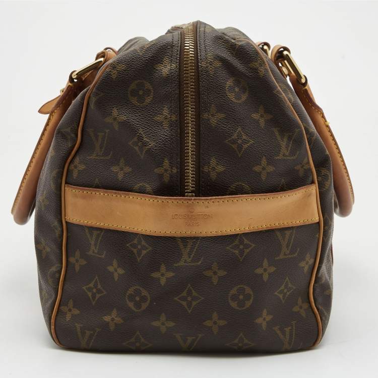 Pre Owned Louis Vuitton Monogram Canvas Carryall Duffel Bag