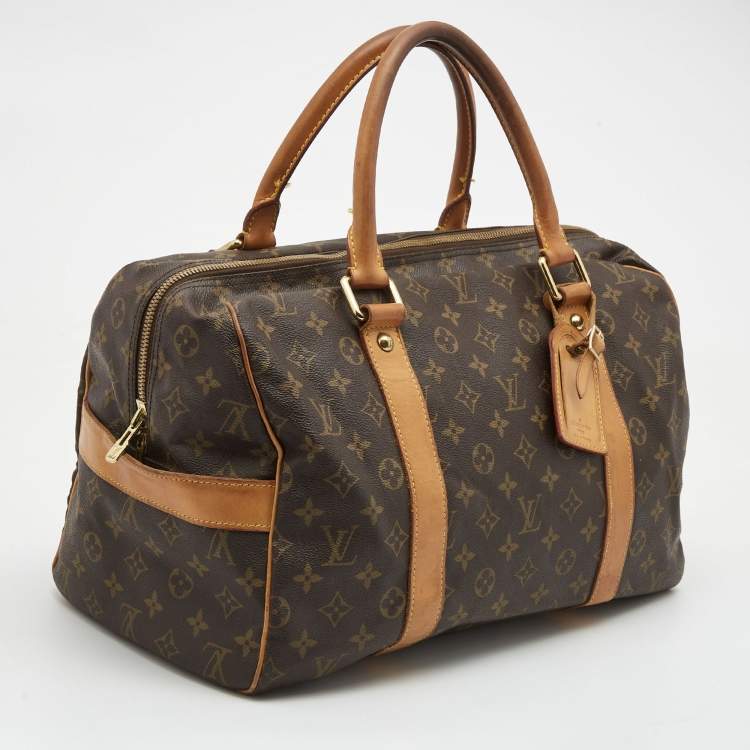 Pre Owned Louis Vuitton Monogram Canvas Carryall Duffel Bag