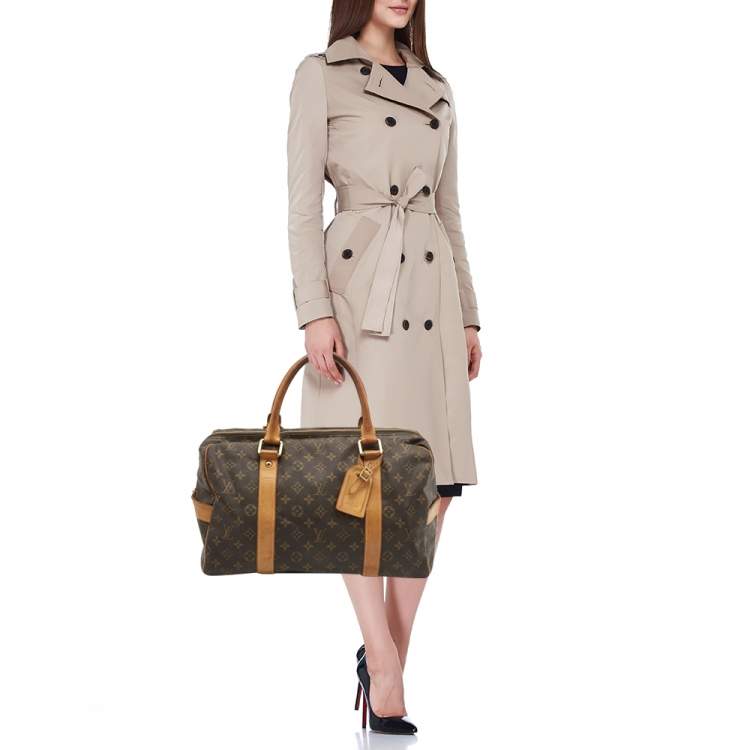 Pre Owned Louis Vuitton Monogram Canvas Carryall Duffel Bag