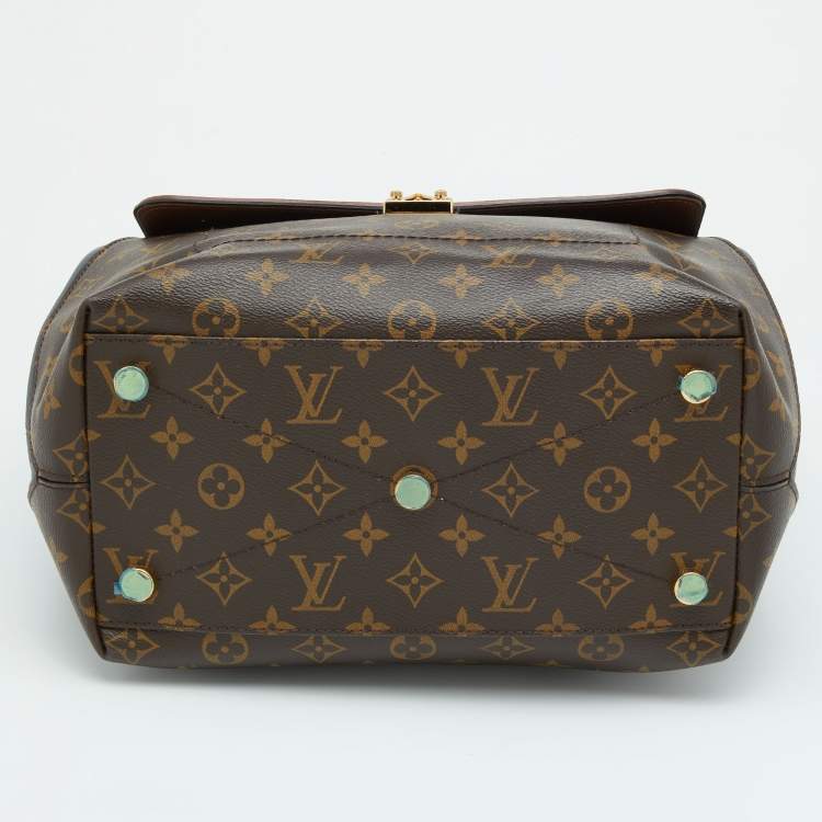 Pre Owned Louis Vuitton Exotique Monogram Limited Edition Majestueux MM Bag