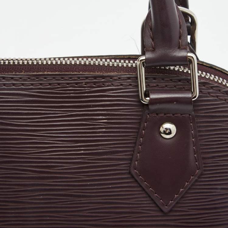 Pre Owned Louis Vuitton Quetsche Epi Leather Alma BB Bag