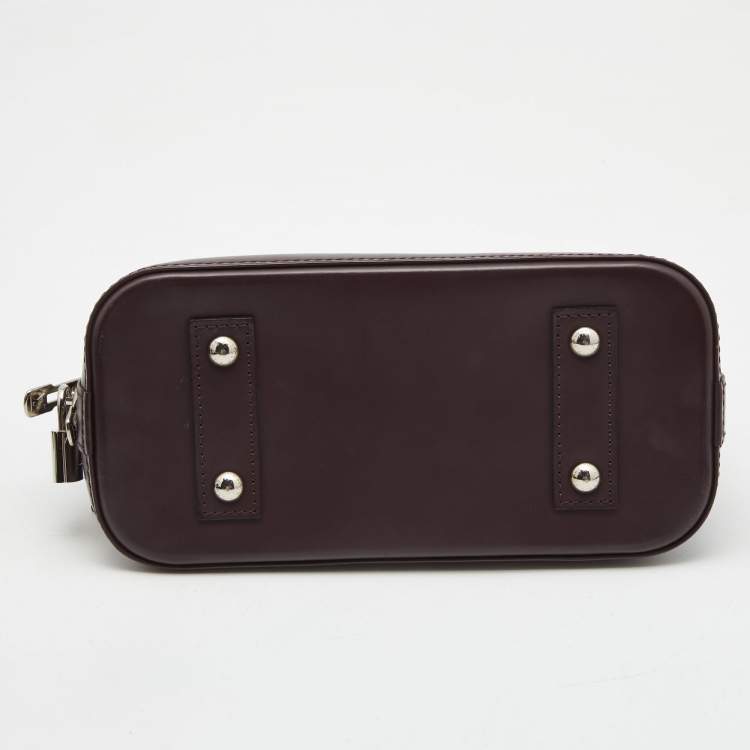 Pre Owned Louis Vuitton Quetsche Epi Leather Alma BB Bag