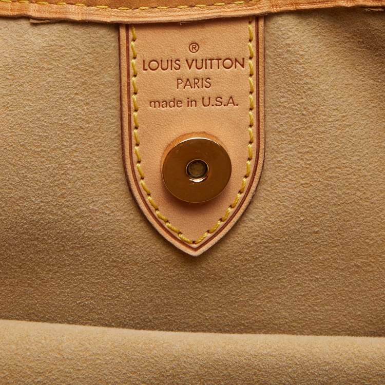 مملوكة مسبقًا Louis Vuitton Monogram Canvas and Leather Galliera PM Bag