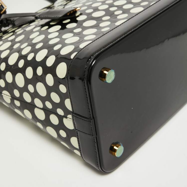 مملوكة مسبقًا Louis Vuitton x Yayoi Kusama Vernis Infinity Dots Lockit MM Bag