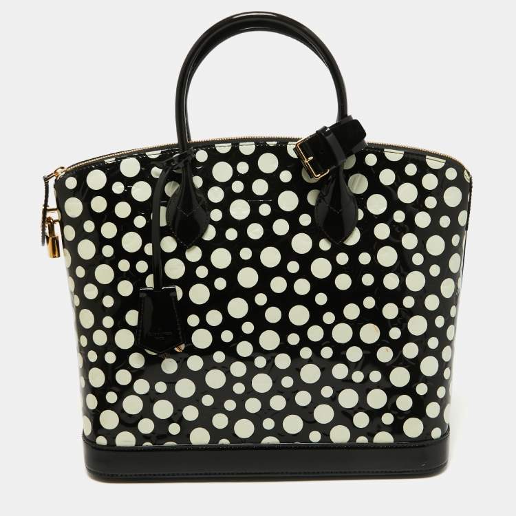 Louis Vuitton x Yayoi Kusama Vernis Infinity Dots Lockit MM Bag Louis  Vuitton