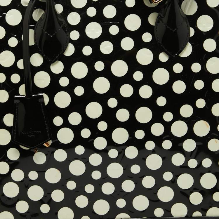 مملوكة مسبقًا Louis Vuitton x Yayoi Kusama Vernis Infinity Dots Lockit MM Bag