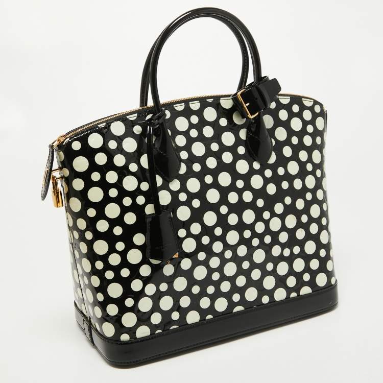 مملوكة مسبقًا Louis Vuitton x Yayoi Kusama Vernis Infinity Dots Lockit MM Bag
