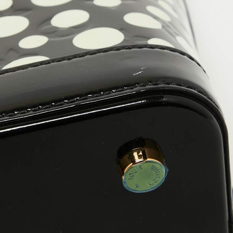 مملوكة مسبقًا Louis Vuitton x Yayoi Kusama Vernis Infinity Dots Lockit MM Bag