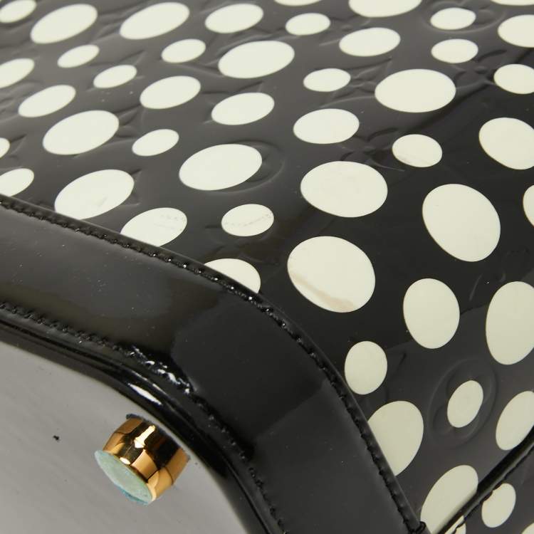 مملوكة مسبقًا Louis Vuitton x Yayoi Kusama Vernis Infinity Dots Lockit MM Bag