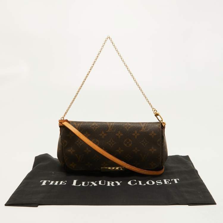 Pre Owned Louis Vuitton Monogram Canvas Favorite MM Bag