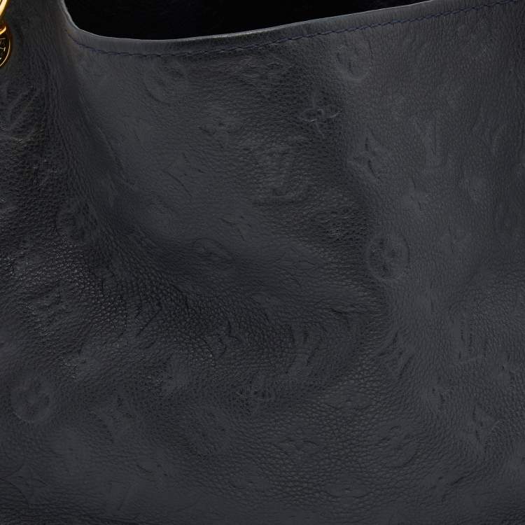 Pre Owned Louis Vuitton Bleu Infini Monogram Empreinte Leather Artsy MM Bag