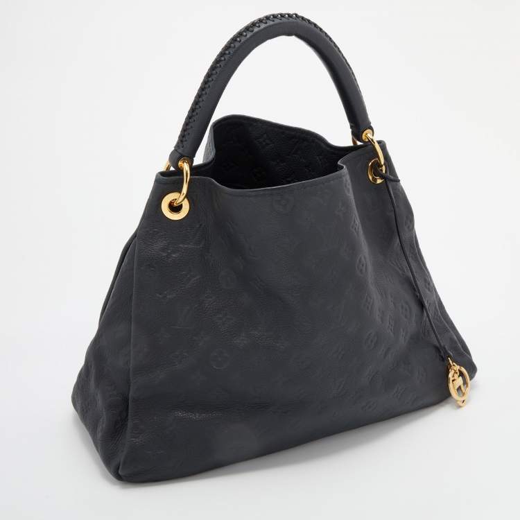 Pre Owned Louis Vuitton Bleu Infini Monogram Empreinte Leather Artsy MM Bag