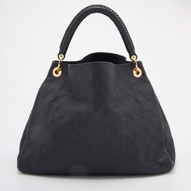 Pre Owned Louis Vuitton Bleu Infini Monogram Empreinte Leather Artsy MM Bag