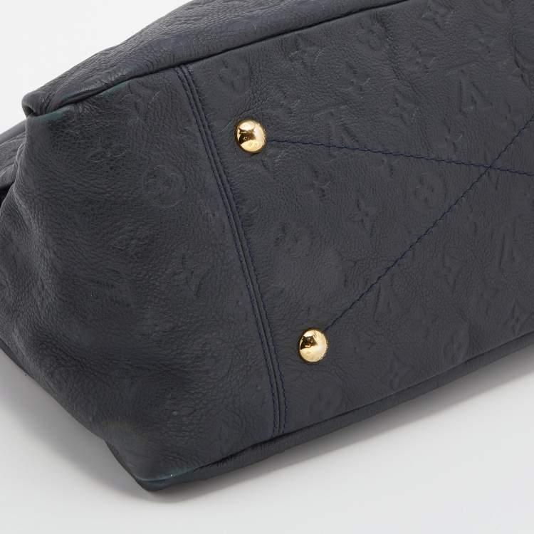 Pre Owned Louis Vuitton Bleu Infini Monogram Empreinte Leather Artsy MM Bag