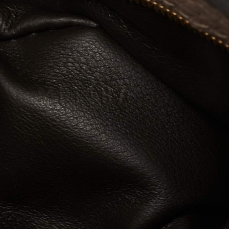 Pre Owned Louis Vuitton Beige Taurillon Leather Capucines BB Bag