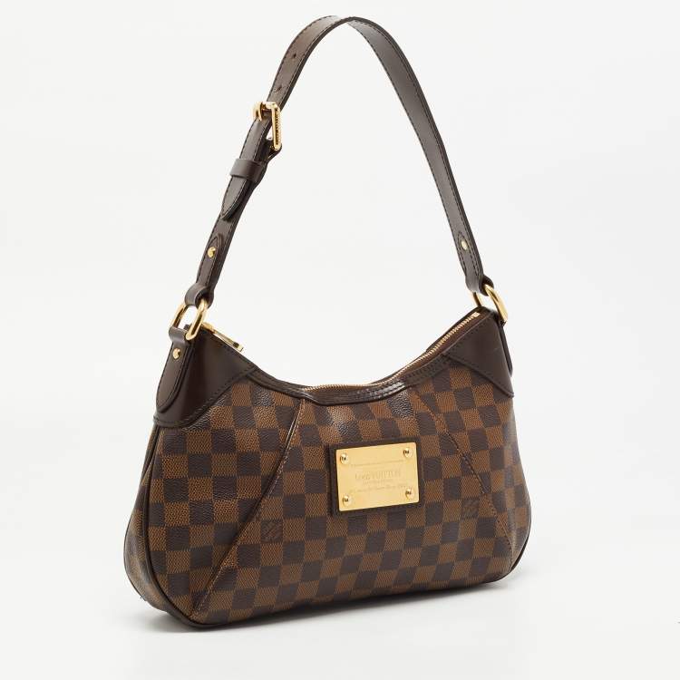 Pre Owned Louis Vuitton Damier Ebene Canvas Thames PM Bag