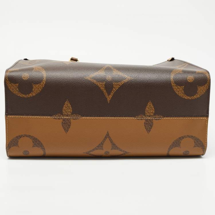 Pre Owned Louis Vuitton Reverse Monogram Canvas Giant Onthego MM Bag