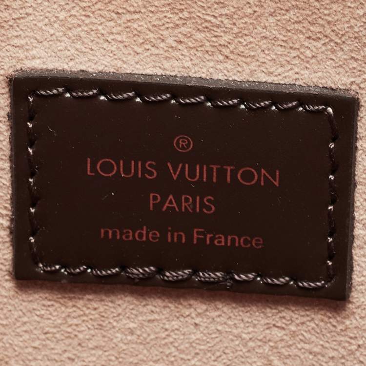 Pre Owned Louis Vuitton Damier Ebene Canvas Kensington V Bag