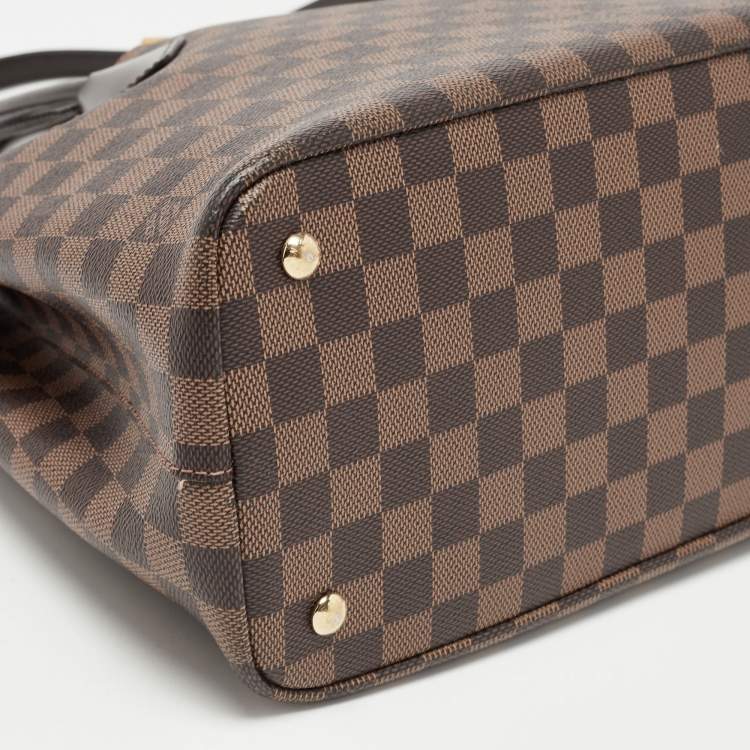 Pre Owned Louis Vuitton Damier Ebene Canvas Kensington V Bag