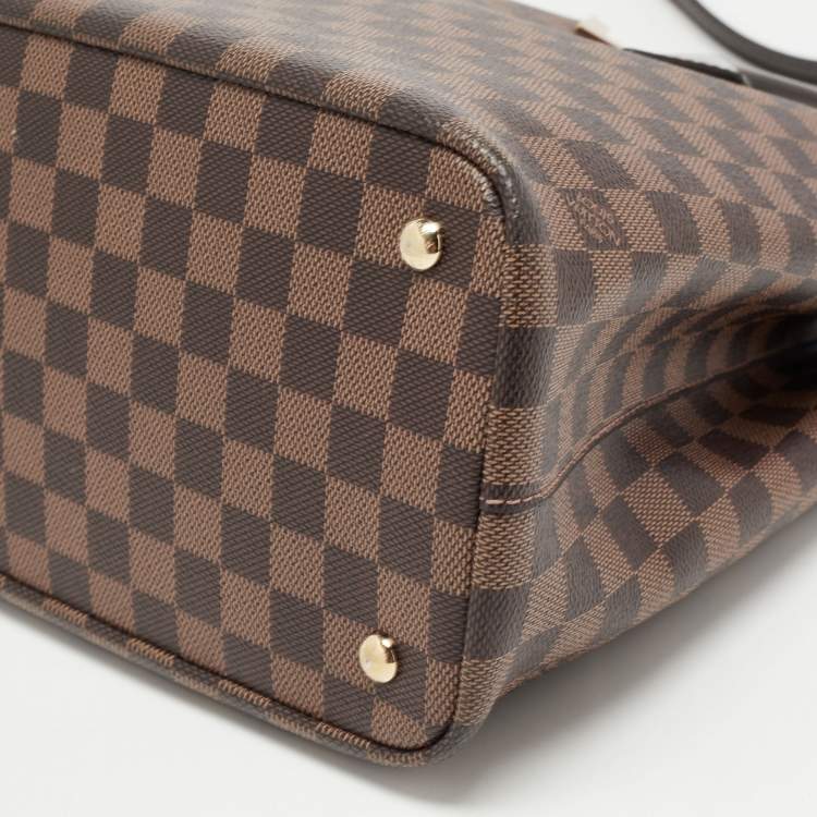 Pre Owned Louis Vuitton Damier Ebene Canvas Kensington V Bag