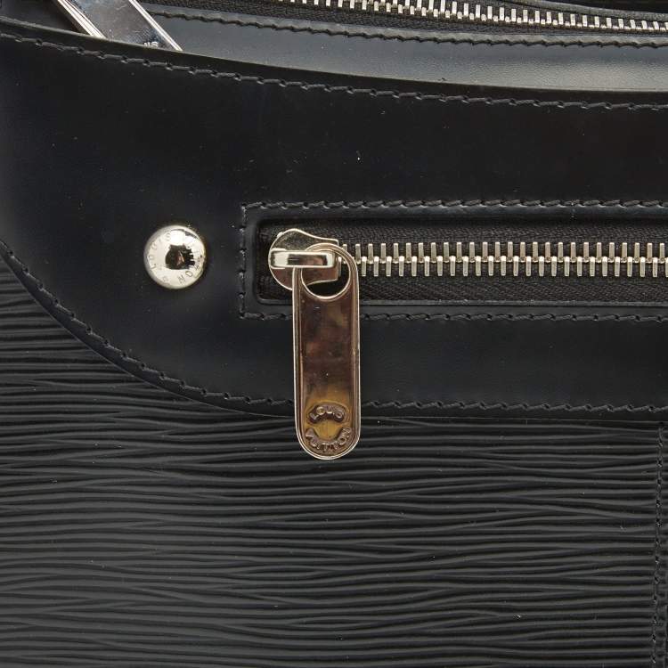 Pre Owned Louis Vuitton Black Epi Leather Turenne PM Bag