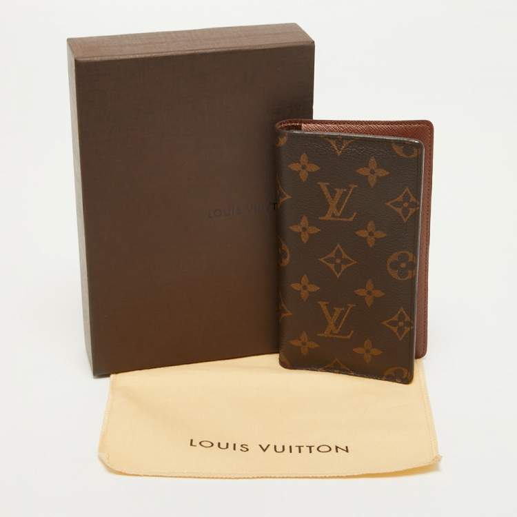 Pre Owned Louis Vuitton Monogram Canvas Cheque Holder