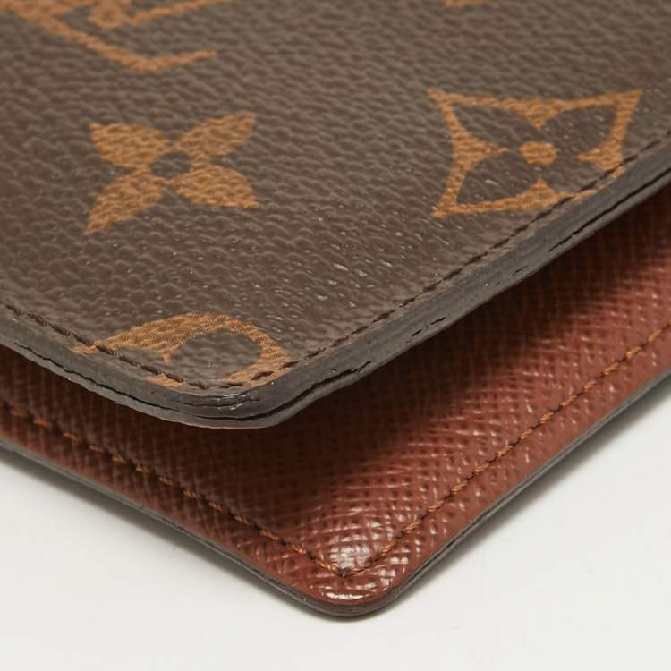 Pre Owned Louis Vuitton Monogram Canvas Cheque Holder