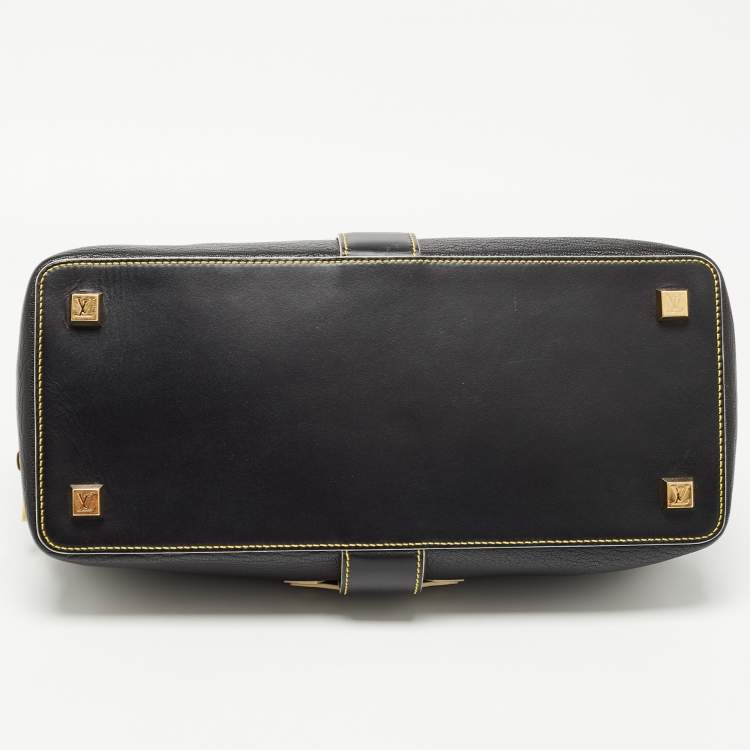 Pre Owned Louis Vuitton Black Suhali Leather L'Ingenieux PM Bag