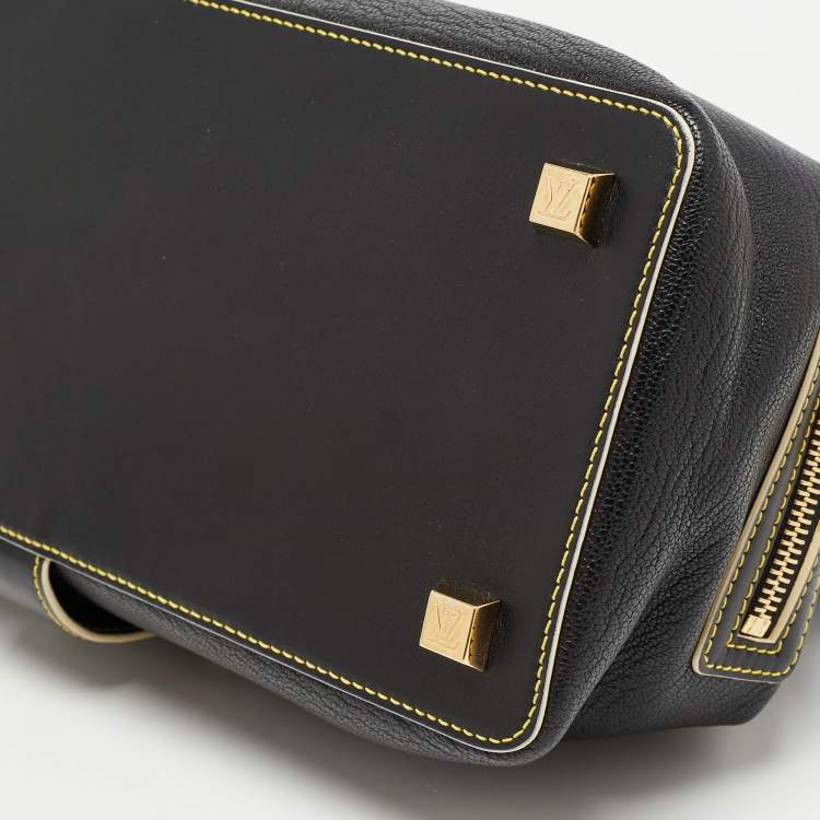 Pre Owned Louis Vuitton Black Suhali Leather L'Ingenieux PM Bag