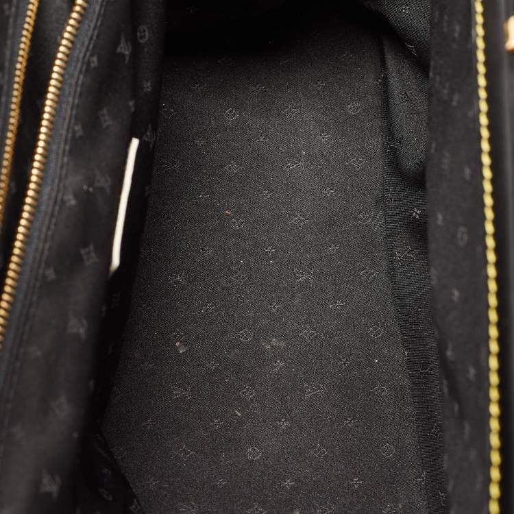 Pre Owned Louis Vuitton Black Suhali Leather L'Ingenieux PM Bag