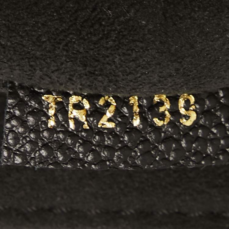 Pre Owned Louis Vuitton Noir Monogram Empreinte Leather Vavin PM Bag