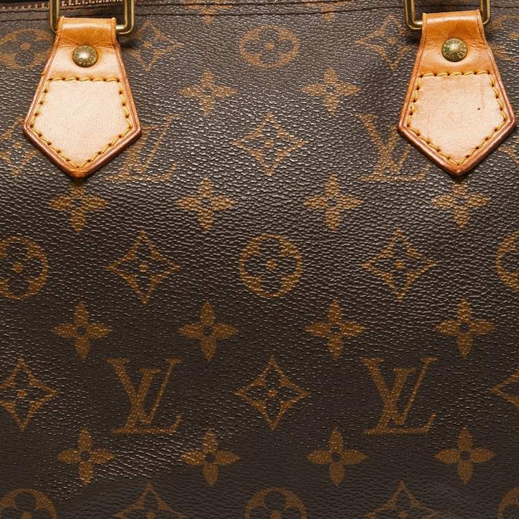 Pre Owned Louis Vuitton Monogram Canvas Speedy 30 Bag